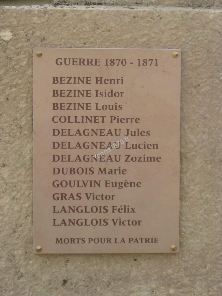 Champlost Yonne 1870