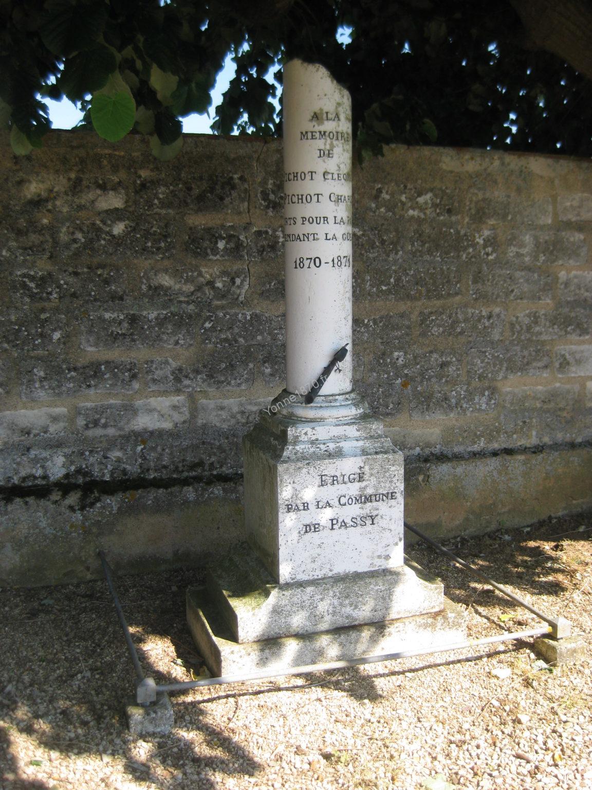 Passy Yonne 1870
